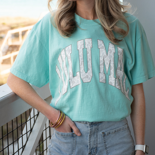 LuLu Mac Chalky Mint with Camo Tee