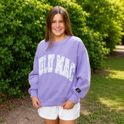Lulu Mac Sweatshirt Lavender/Camo