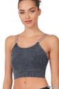 Ribbed Seamless Strapped Brami