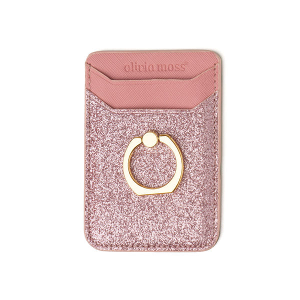 Olivia Moss® Glitter Bomb Ring Cling Cardholder