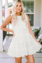 White Frill Dress