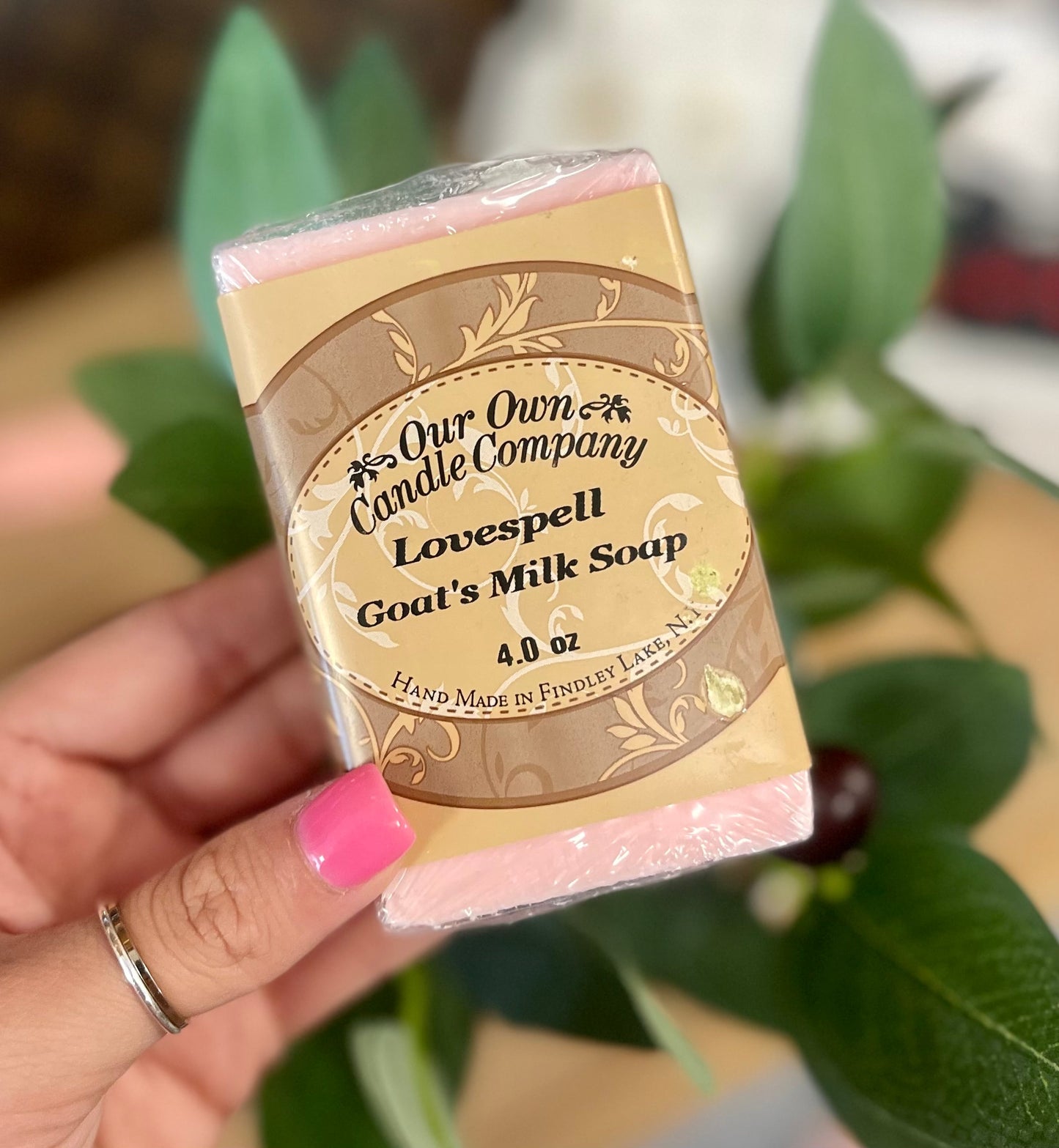 Lovespell Goat milk Soap