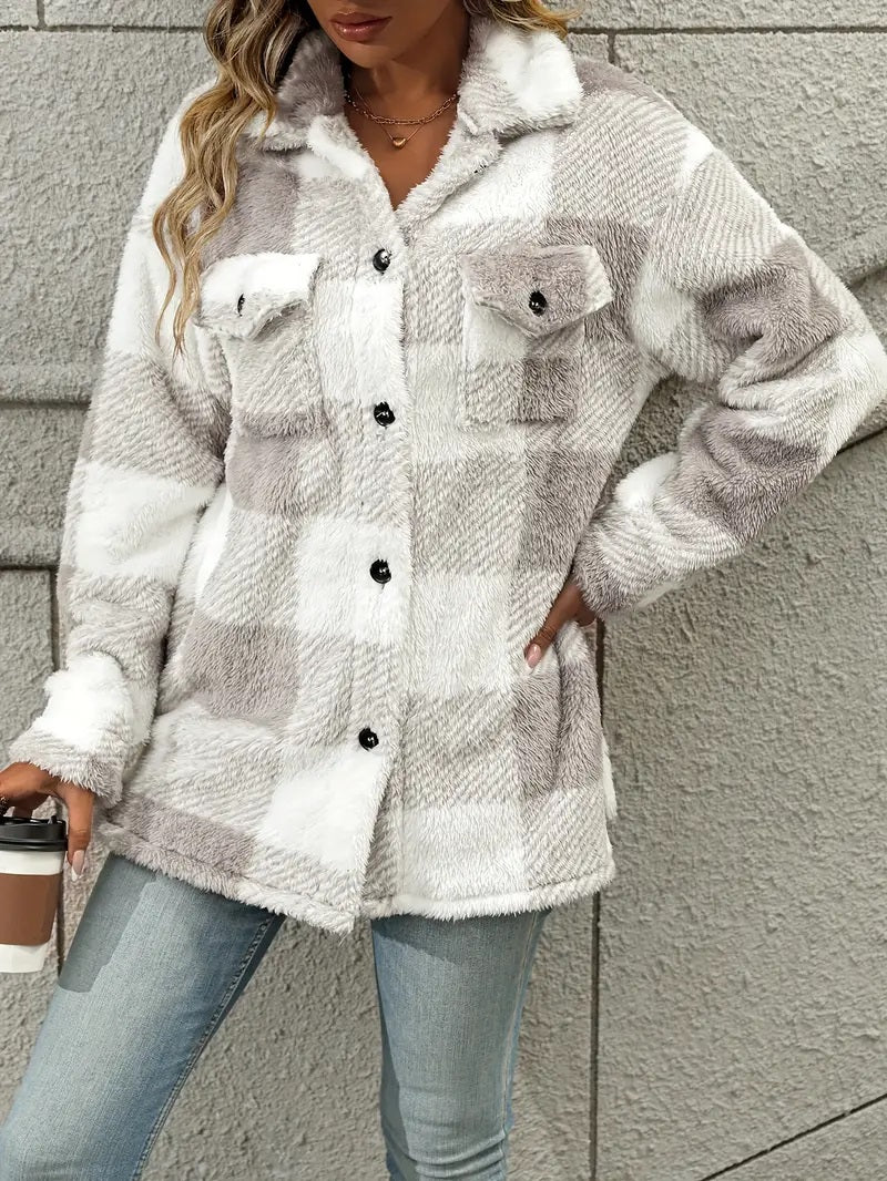 Plaid Pattern Shacket