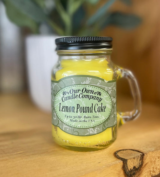 Lemon Poundcake Mini Candle