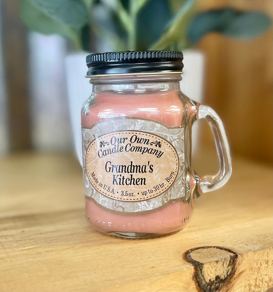 Grandma's Kitchen Mini Candle