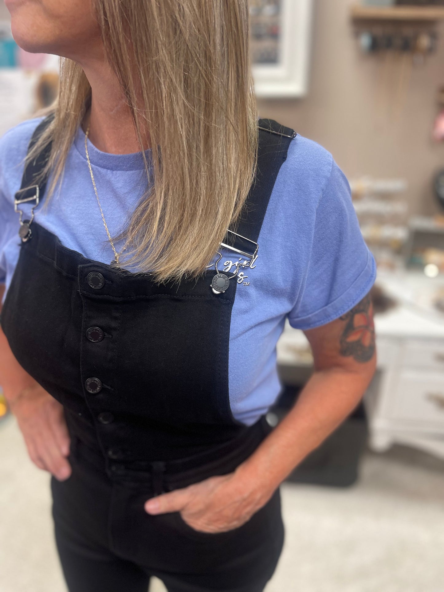 Judy Blue Black Overalls