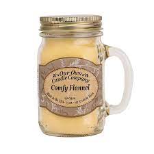 Comfy Flannel Large Candle