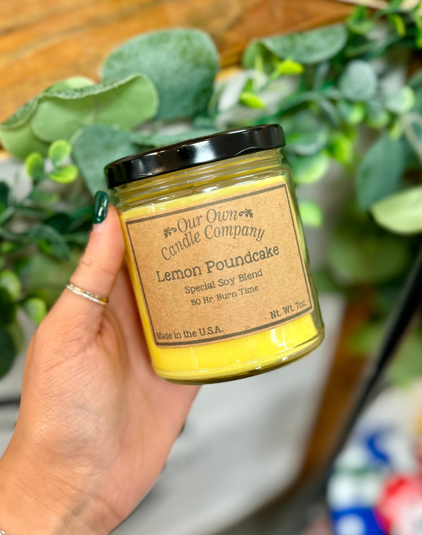 7oz Lemon Poundcake Candle