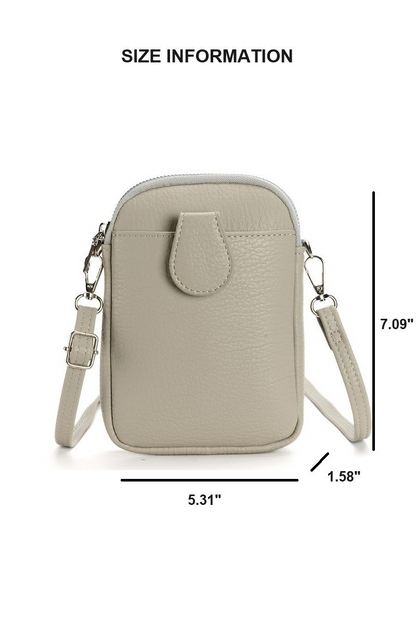 Vegan Leather Mini Crossbody, Options