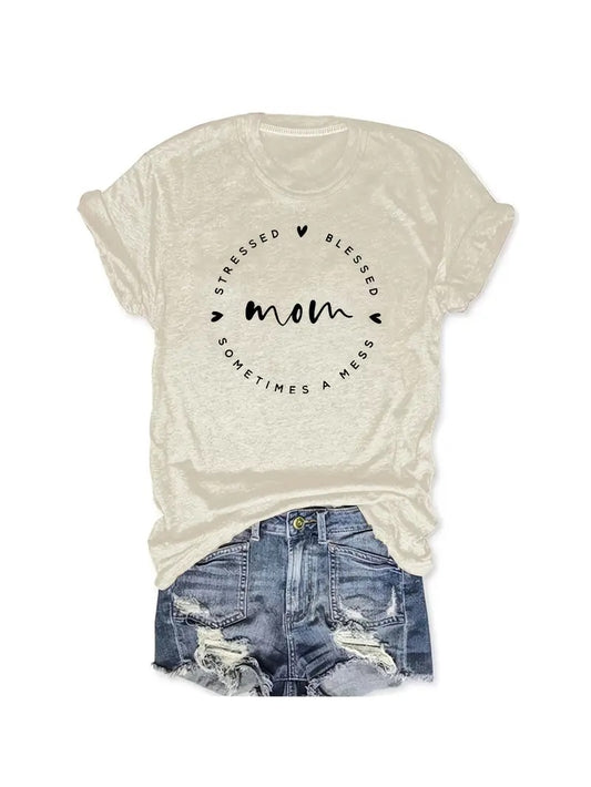 Sometimes A Mess Mom Tee