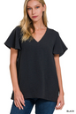 Airflow Flutter Sleeve Top