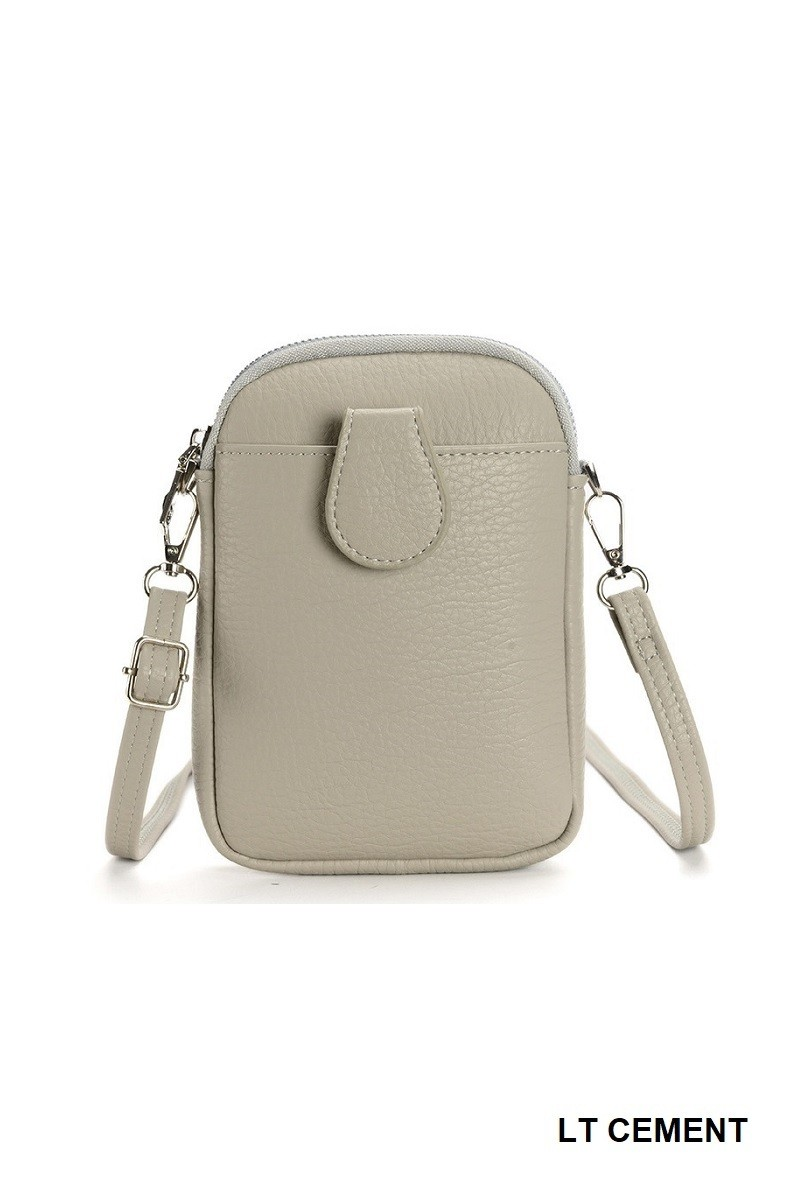 Vegan Leather Mini Crossbody, Options