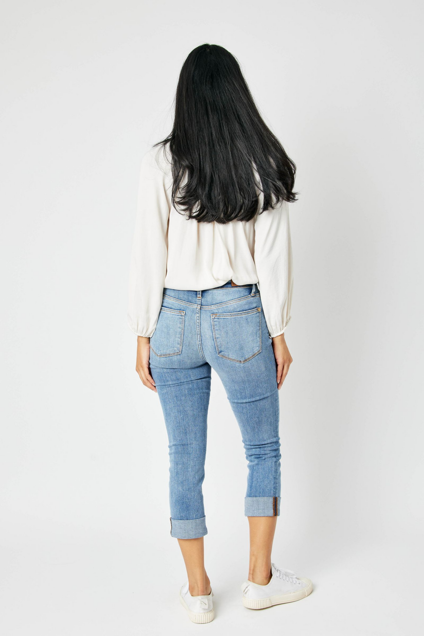 Judy Blue Skinny Fit Capri Jeans